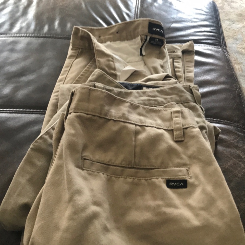 I pair of shorts, 2 pairs of pants